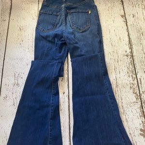 vibrant brand bell bottom jeans size 26